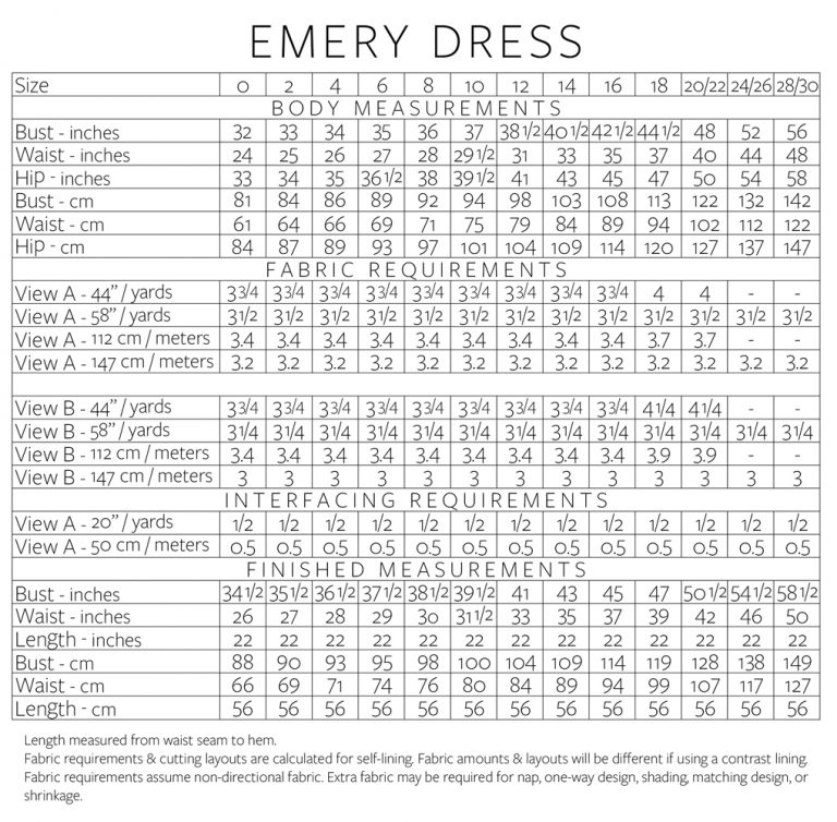 Emery Dress The Foldline