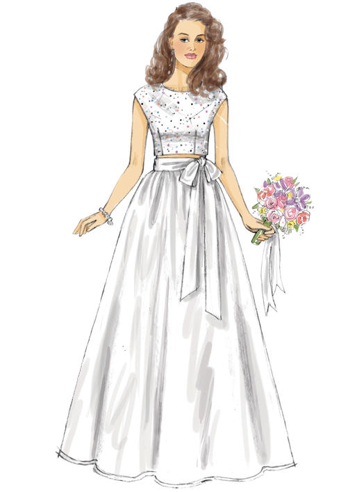 long skirt n top patterns