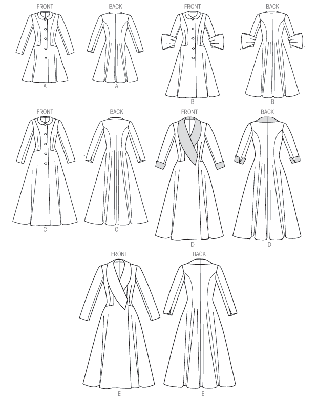 VOGUE PATTERNS 9040 E5,Misses Coats,Sizes 14 16 18 20 22 VOGUE PATTERNS 9040 E5,Misses Coats,Sizes 14 16 18 20 22