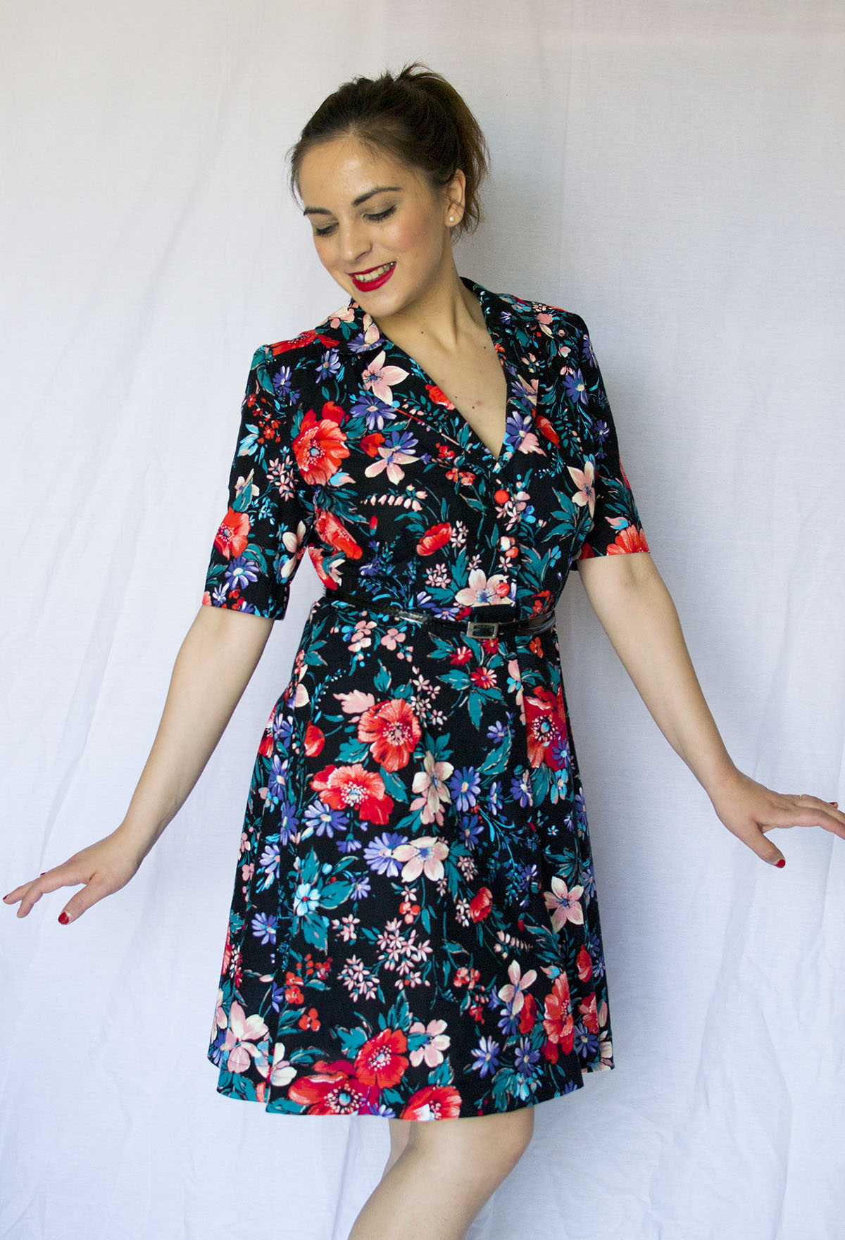 Vintage Shirt Dress - The Foldline