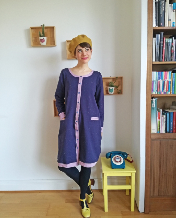 pumpkin sweater dress