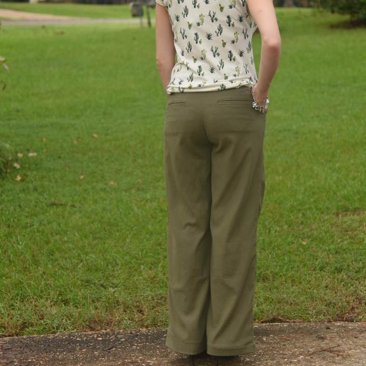 Hepburn Pants - The Foldline