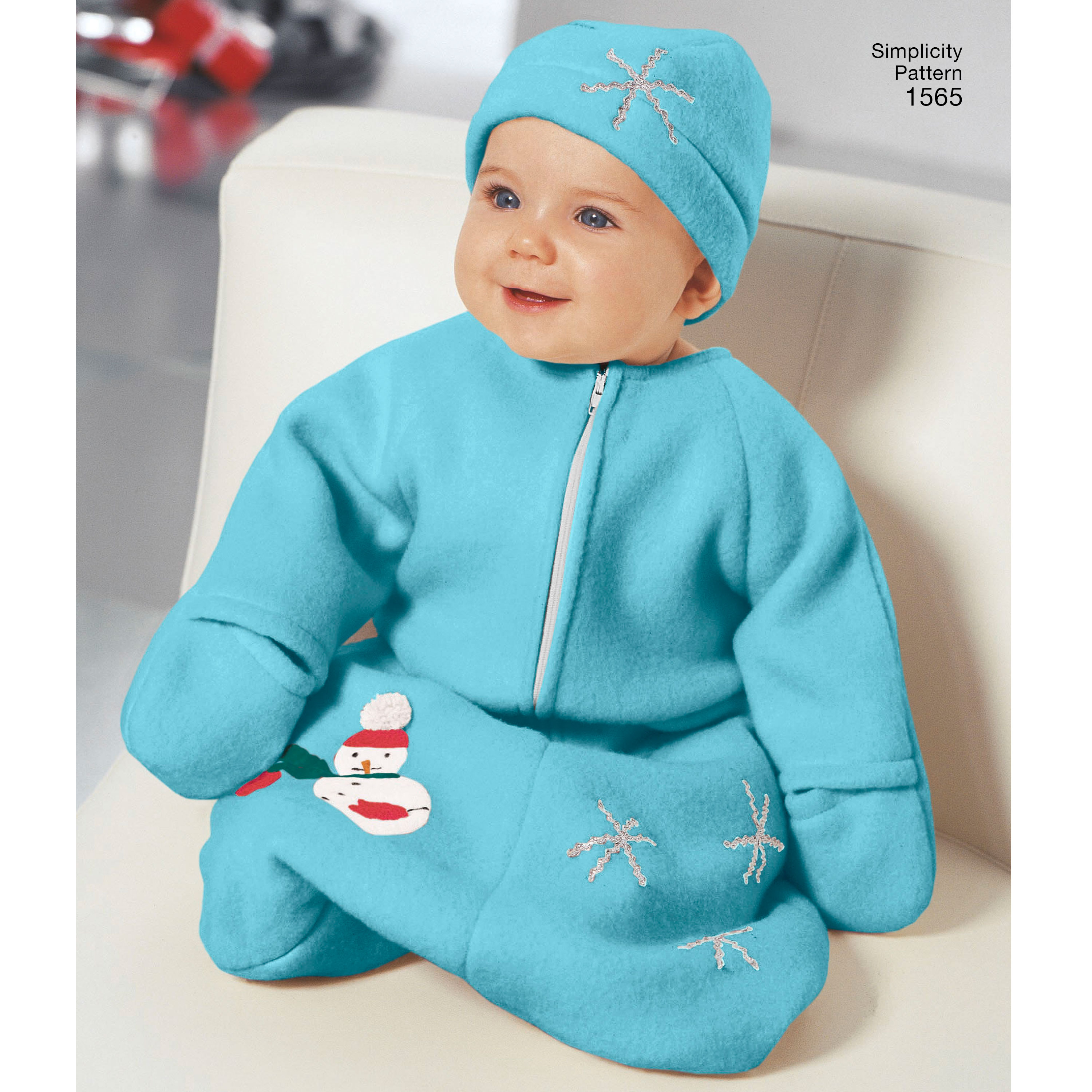 Simplicity Baby Bunting, Romper and Hats 1565 The Foldline