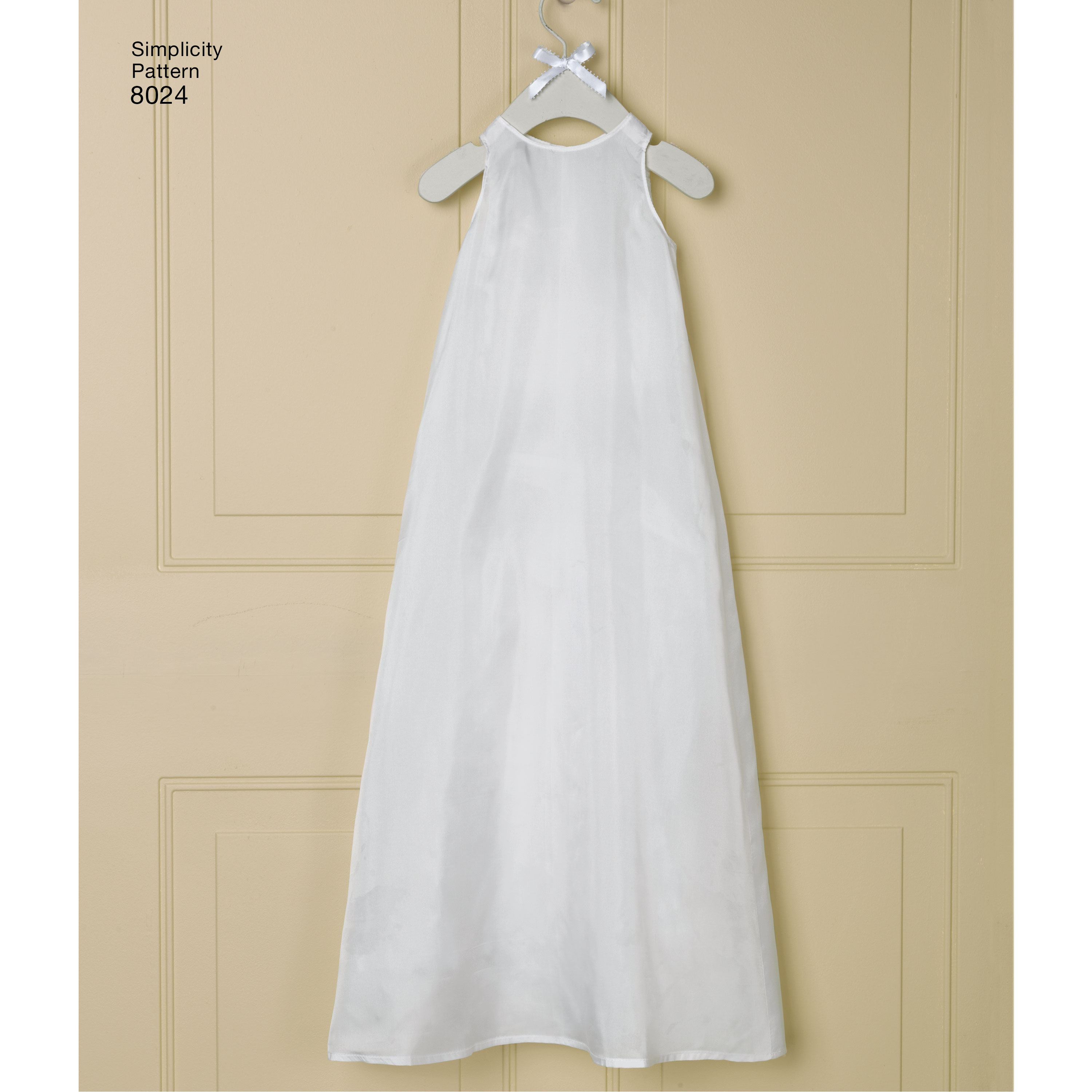 simplicity christening gown pattern