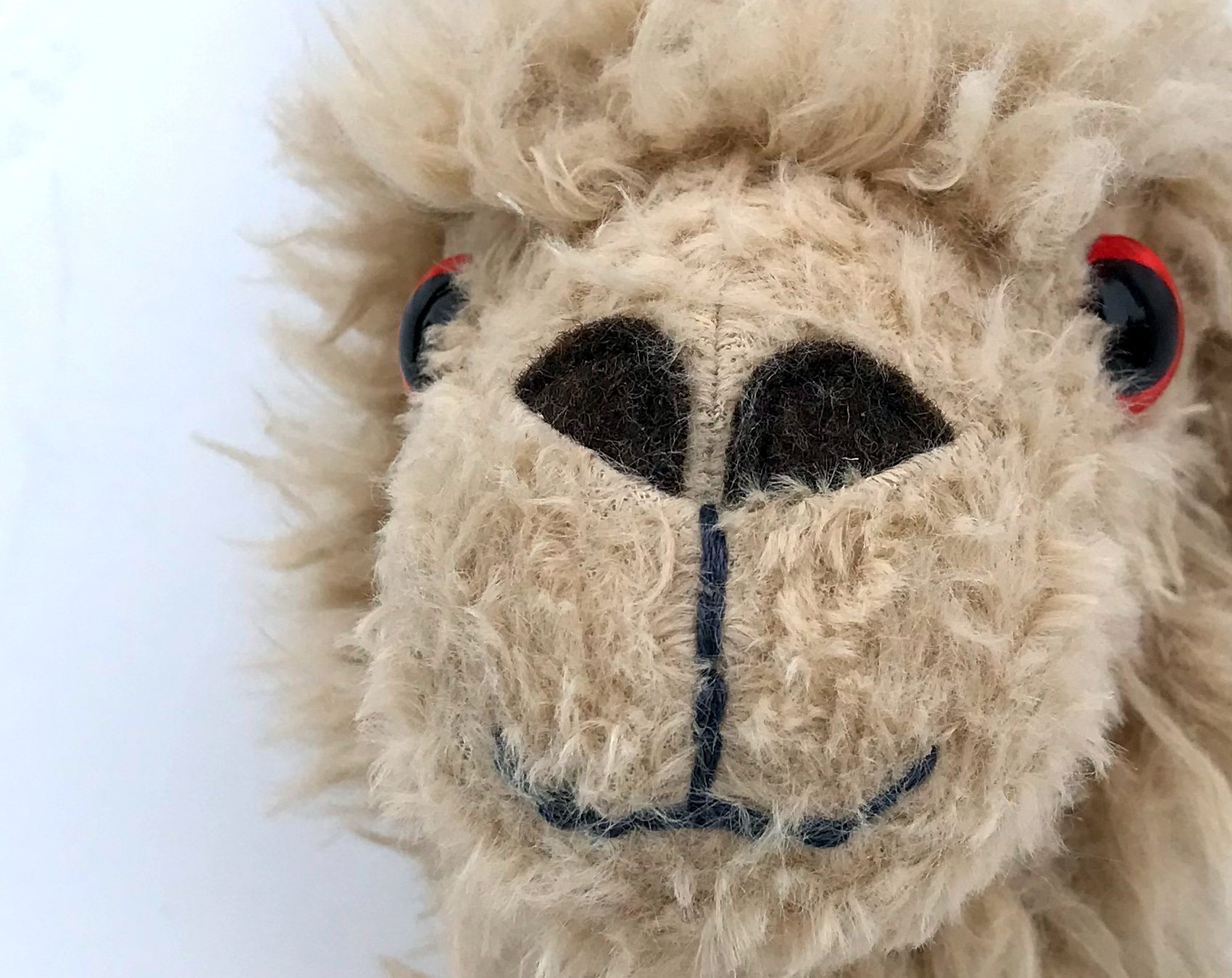 llama plush pattern