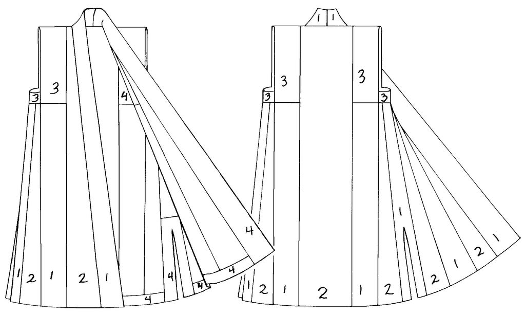 118 Tibetan Panel Coat The Foldline 118 Tibetan Panel Coat The Foldline