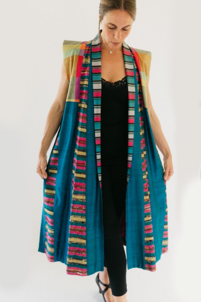 118 Tibetan Panel Coat The Foldline 118 Tibetan Panel Coat The Foldline