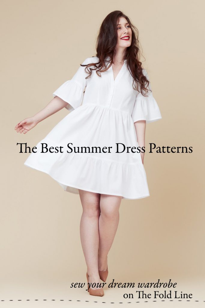 Top Summer Dress Sewing Patterns - The Foldline