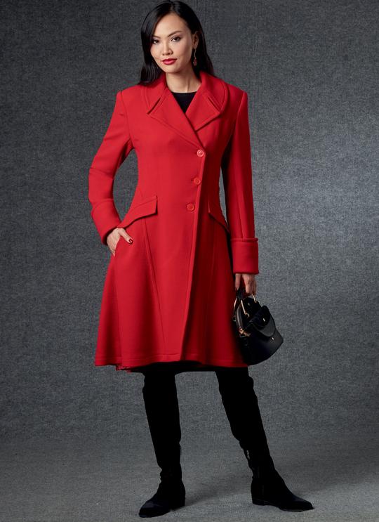 Vogue Coat V1752 - The Foldline